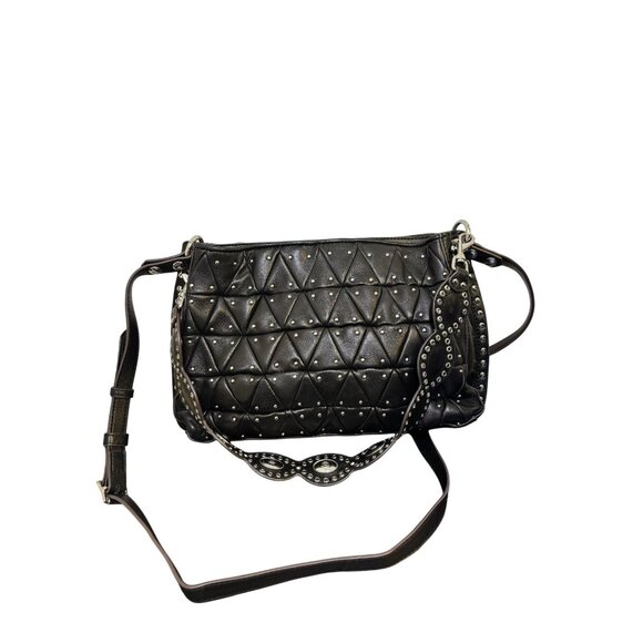 Aimee Kestenberg Roma Leather Double Entry Shoulder Bag - Picture 8 of 14